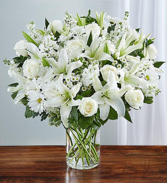 Classic All White Arrangement
